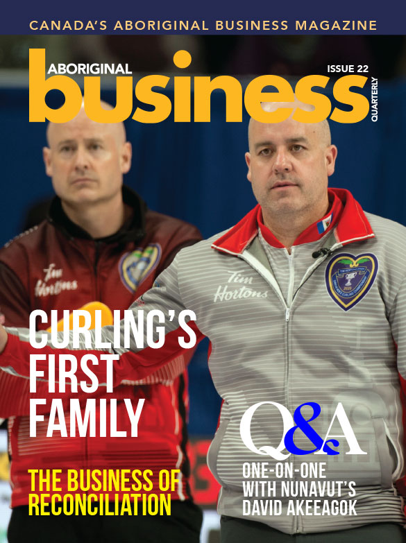 Aboriginal Business Quarterly magazine cover