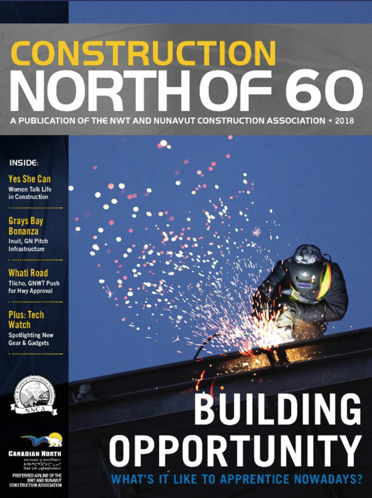 Construction North magazine cover